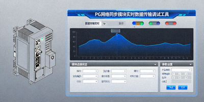 PG网络同步模块实时数据传输调试工具
